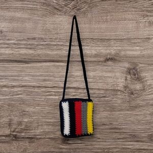 Multicolor Crochet Shoulder Bag